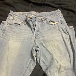 Light washed Skinny ankle jeans